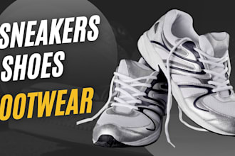 design 3d shoe, sneakers and footwear