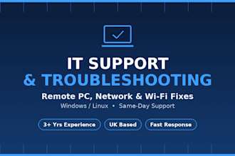 fix your computer or laptop issues remotely