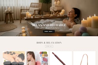 build shopify skincare store, skincare website and shopify dropshipping store