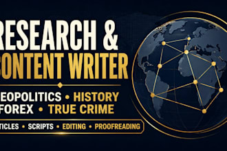 write well researched articles on geopolitics history and international affairs