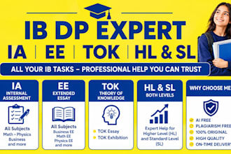 do ib extended essay,ia, ee, hl and sl