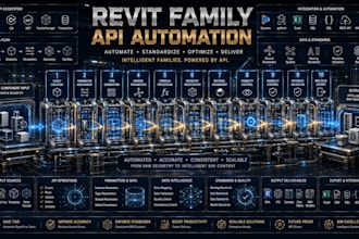 automate revit families parameters bim data API plugin development