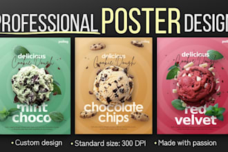 design a custom poster for your project, event or occasion