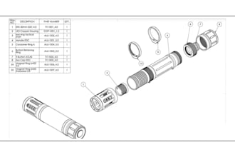 do uspto patent drawing, autocad engineering patent illustration design