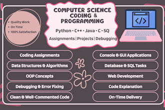 complete your programming assignments and coding projects