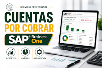 optimizaré reportes de cuentas por cobrar en sap b1