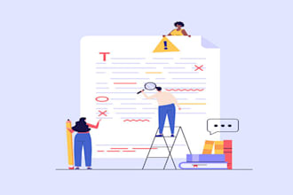 proofread and rewrite writing