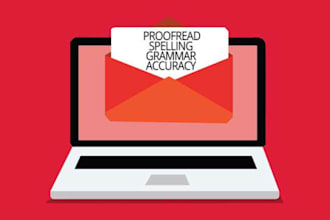 proofread and edit academic writing