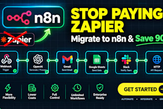 migrate zapier to n8n automation and slash your workflow cost