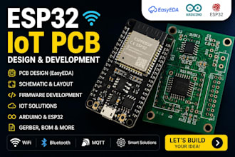 design esp32 pcb arduino iot circuit easyeda layout imu  stm32 gps quadcopter