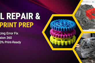 repair and optimize your 3d models and stl for 3d printing
