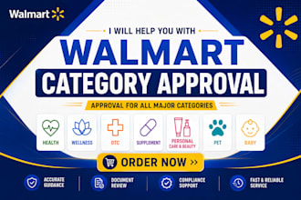 help with walmart category approval