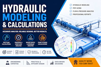 provide hydraulic modeling and calculations