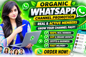 grow your whatsapp channel with targeted promotion