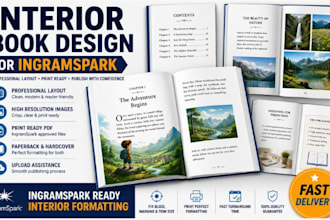 format and upload your book interior for ingram spark