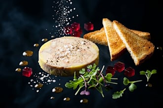 create stunning ai food photography for menus and ads