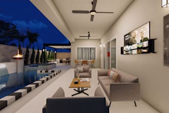 design outdoor kitchen, pool, patio, pergola, deck backyard landscape design