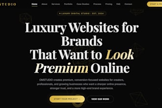 design and develop a modern no code website