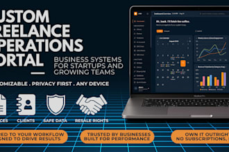 build a custom business management portal with resale rights