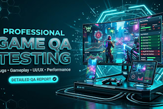 be your mobile game QA and beta tester with UI UX report