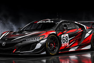 design a custom iracing livery assetto corsa skin or car wrap