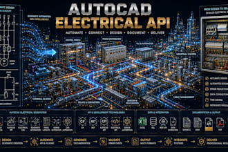 develop autocad electrical API plugin cad automation engineering tools
