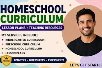create homeschool curriculum lesson plans and educational teaching resources