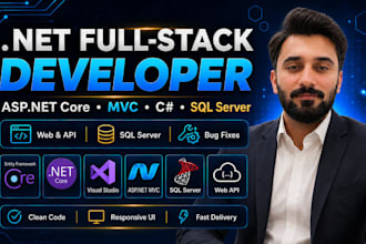 build asp dot net mvc core app and fix bugs
