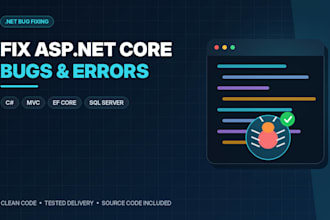 fix asp dot net mvc c sharp bugs and errors