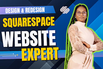 build square space website or do square space design or redesign