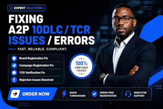 do a2p 10dlc registration website tcr compliance