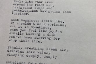 write a poem for you