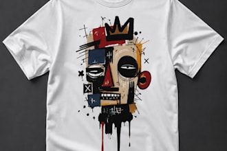 do artistic streetwear t shirt design