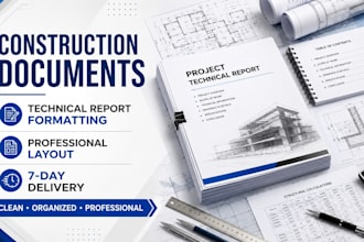 l format professional construction and technical documents