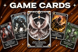 design card game, tcg card, trading card game art, board game, card box rulebook