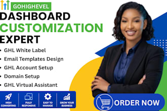 gohighlevel whitelabel, ghl dashboard customization ghl saas ghl CRM