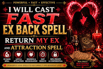 cast a powerful love spell to bring your ex back spirit spell