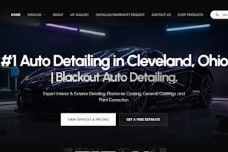 car wash website auto detailing car detailing car dealership auto repair website