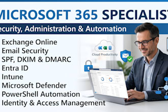 help secure and manage your microsoft 365 and exchange online