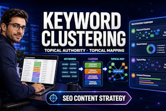 do keyword clustering, topical authority and topical mapping