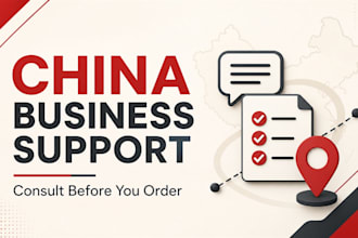 be your flexible china virtual assistant for research and local support