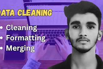 do cleaning, merge, split excel data