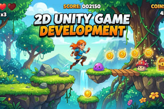 create a unity game with engaging gameplay and smooth performance