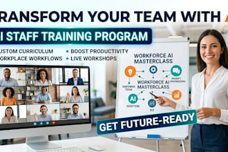 design an ai learning course and prompt engineering staff training