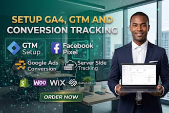 setup ga4, GTM and conversion tracking