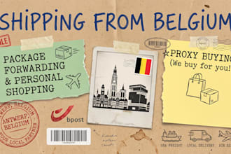 send whatever you want from belgium