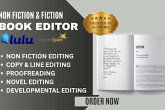 fix non fiction manuscript formatting proofread copy and line developmental edit