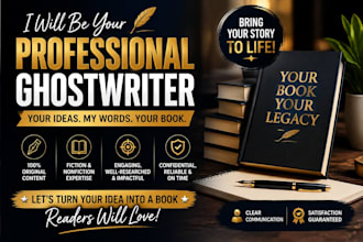 ghostwrite a powerful self help ebook or personal development book