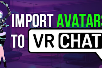vrchat avatar edit, avatar customization, vrchat upload and vrchat quest