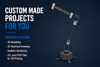 make 3d models of any functional or cosmetic parts